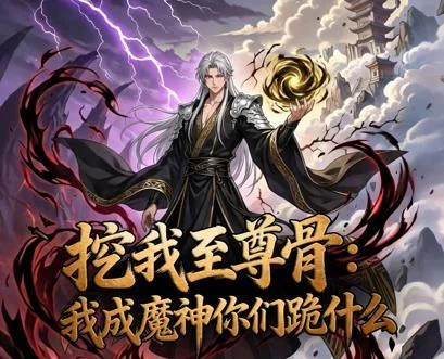 挖我至尊骨，我成魔神你们跪什么动态漫画